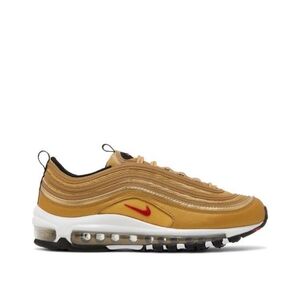 NIKE AIR MAX 97 GOLD BLACK RED WOMEN’S
